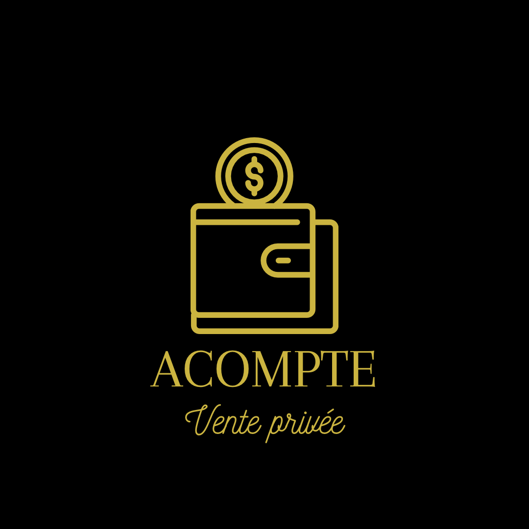 Acompte vente privée