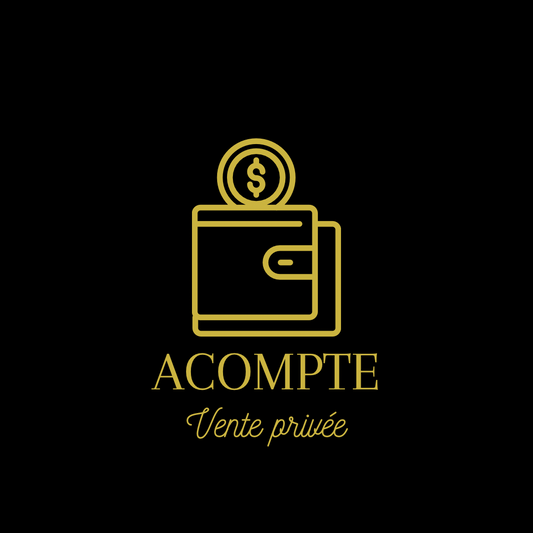 Acompte vente privée